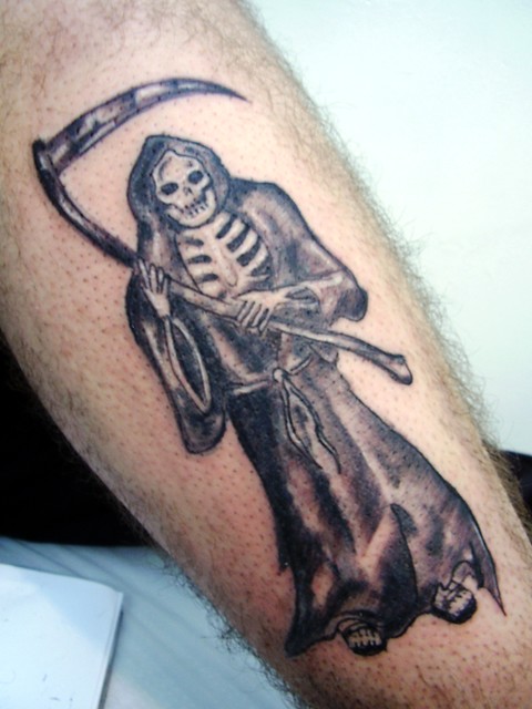 san la muerte-parca-death-tattoo | abelarte | Flickr