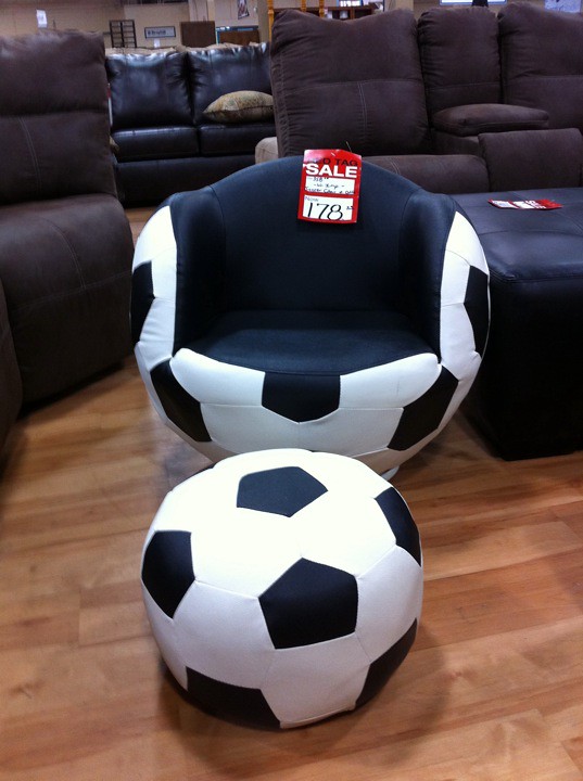 Any new soccer moms looking for kids soccer furniture ...