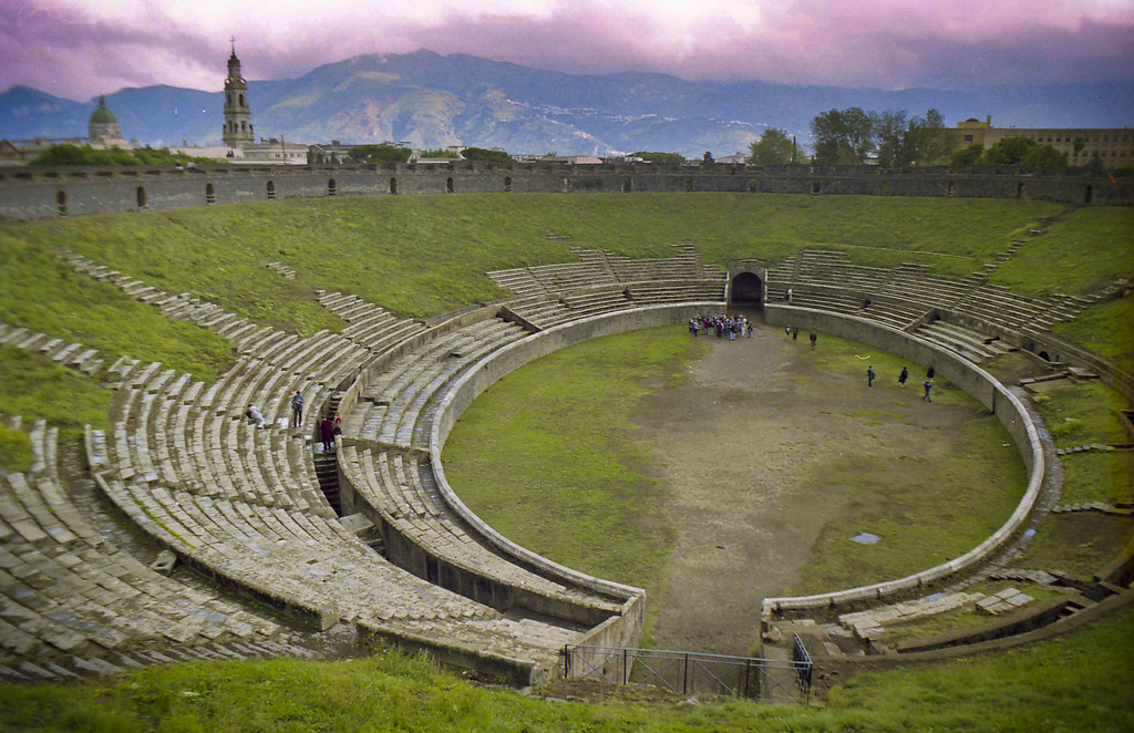 Pompeii Amphitheatre | This Shot Of The Amphitheatre In Pomp… | Flickr