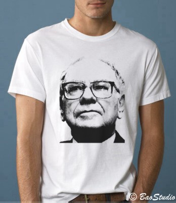 Warren Buffett - Pop Art Graphic T-shirts by Baostudio | Flickr