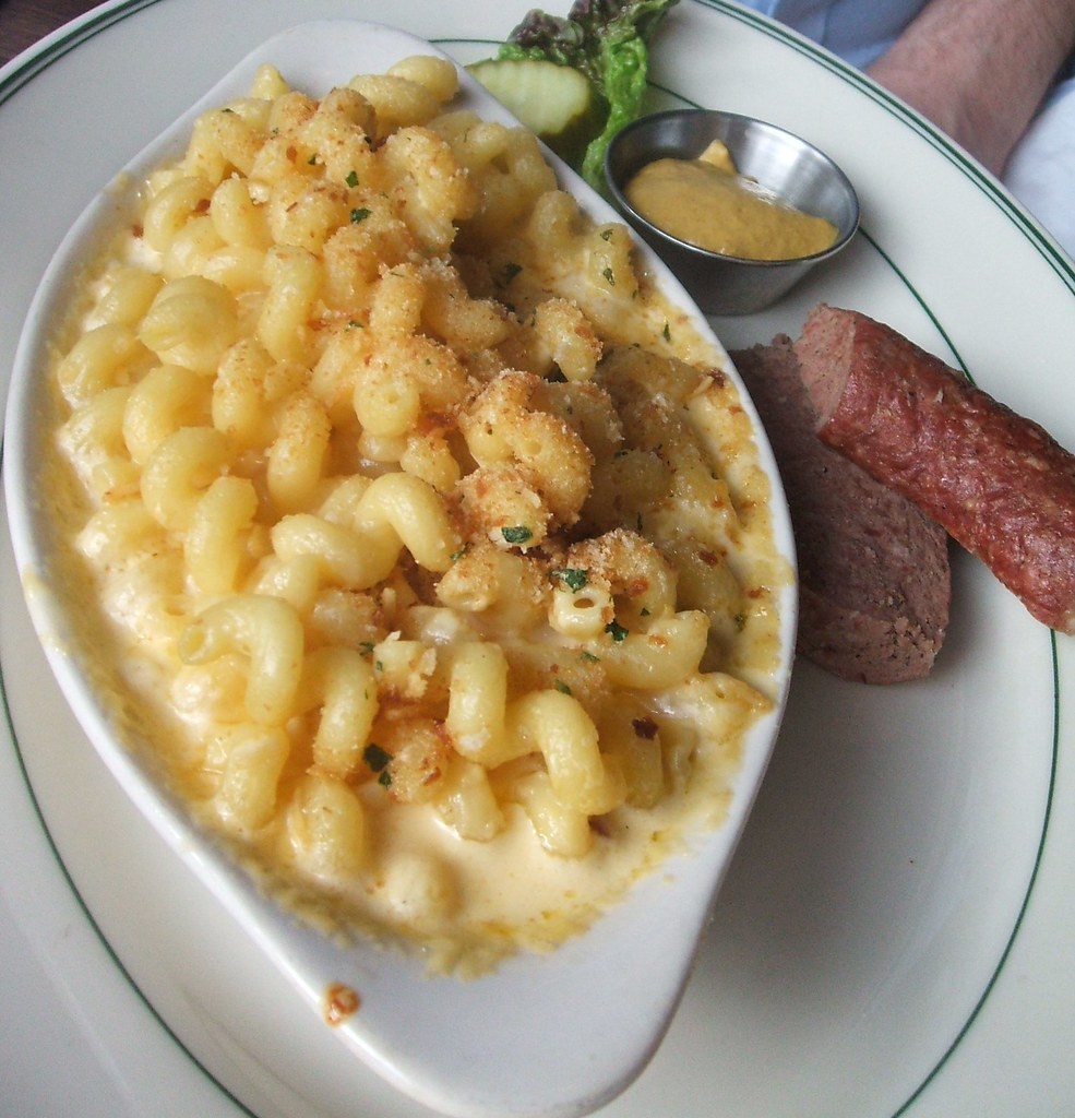 Mac and cheese and ring bologna | At Old Fashioned. As share… | Flickr