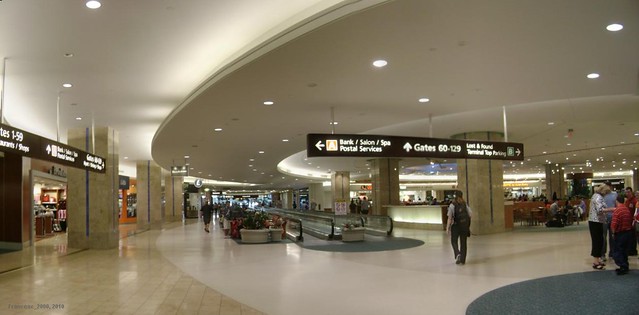 Orlando International Airport | Panoramic view. Food court. … | Flickr