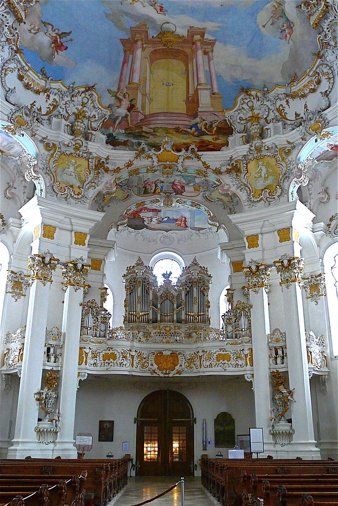The Wies Bavaria Germany The Wies. Pilgrimage Church