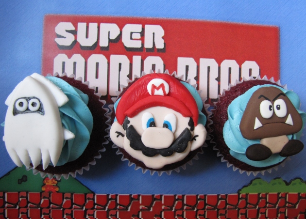 Nintendo Super Mario Bros Cupcakes