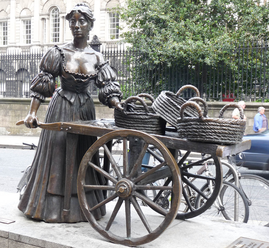 Molly Malone Dublin The Statue Of The Famous Molly Malone Faraz Memon Flickr