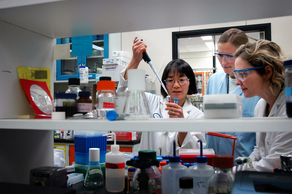 Biotechnology Research INL scientist Yoshiko Fujita works … Flickr