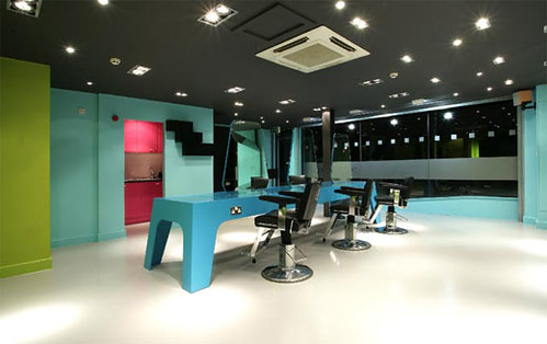 Simple House Design Ideas: Modern Barber Shop Interior