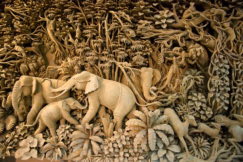 Thai escultura em madeira | Flickr - Compartilhamento de fotos!