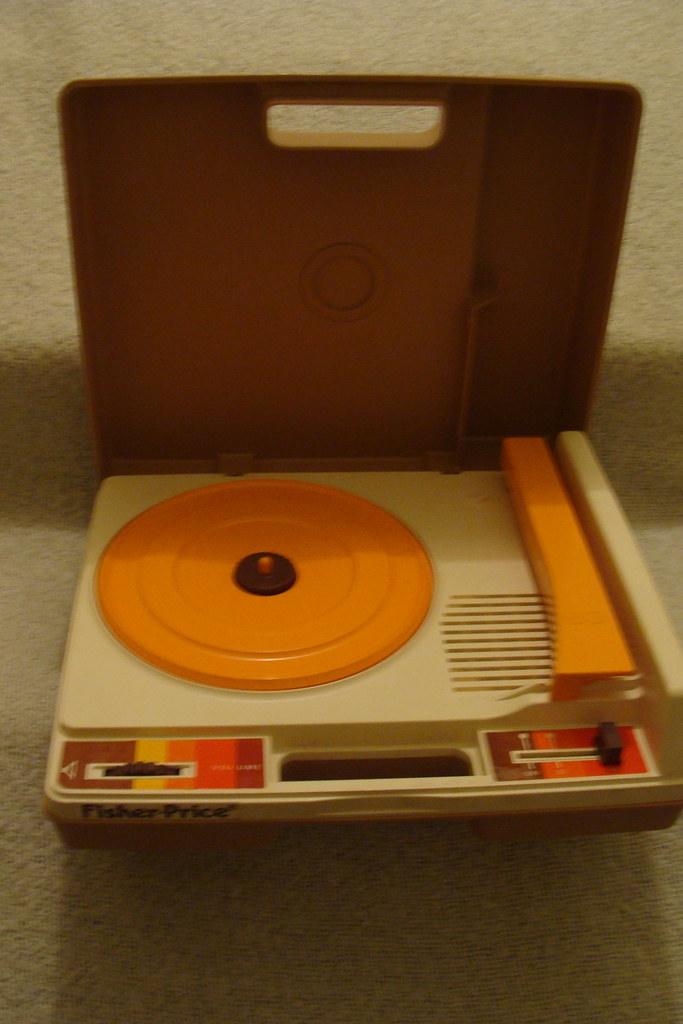 1987 fisher price record player