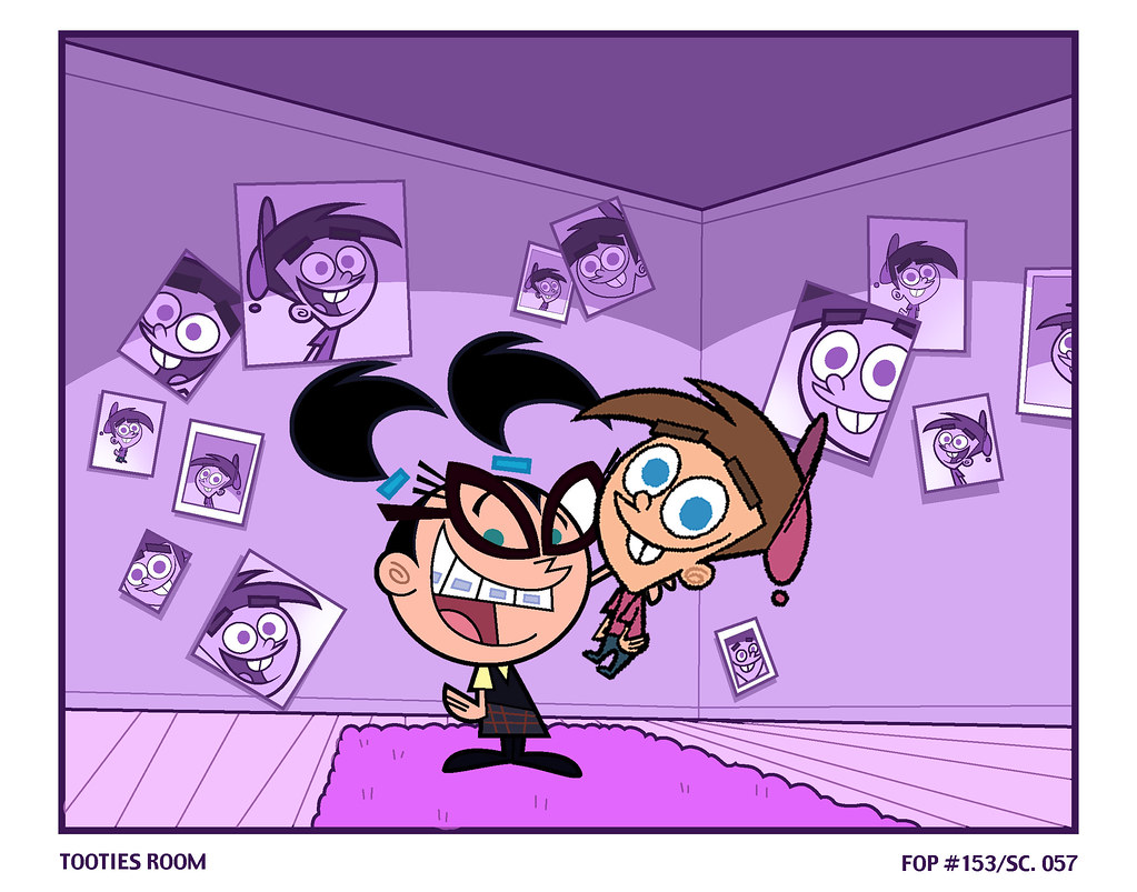 Tootie's Room Stock background from The Fairly OddParents.. 