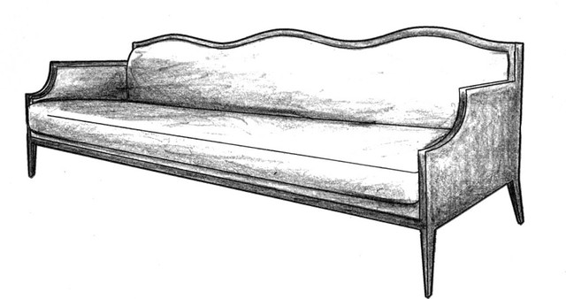  sofa sketch  a drawing for a custom sofa maison21com 