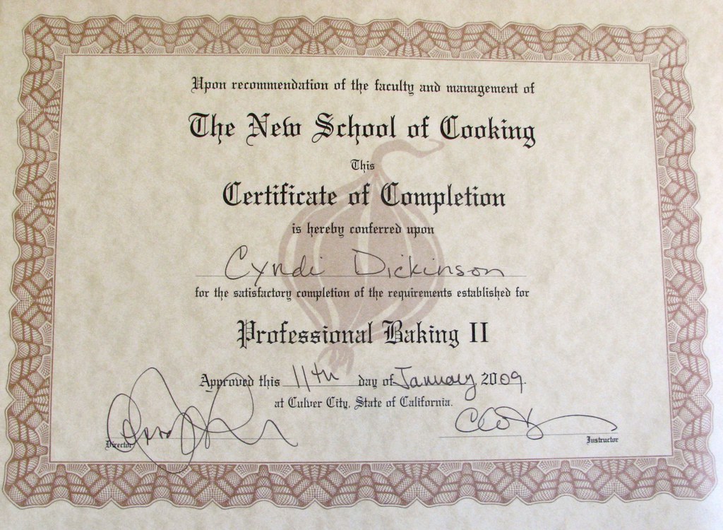 Professional Baking and Pastry II Certificate from The New… | Flickr