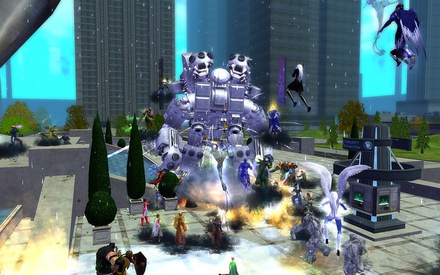 City Of Heroes Screen Shows A Black Box 32