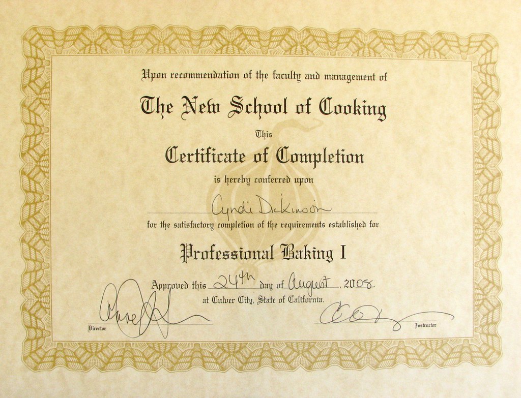 Professional Baking and Pastry I Certificate from The New … | Flickr