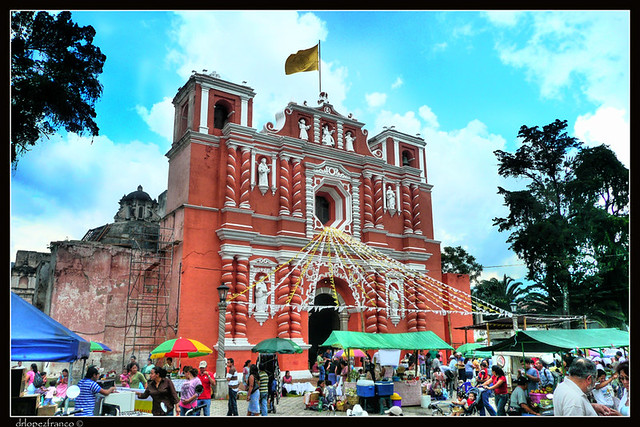 Parroquia Nuestra Señora de la Asunción, donde nace la historia de la Feria de Jocotenango