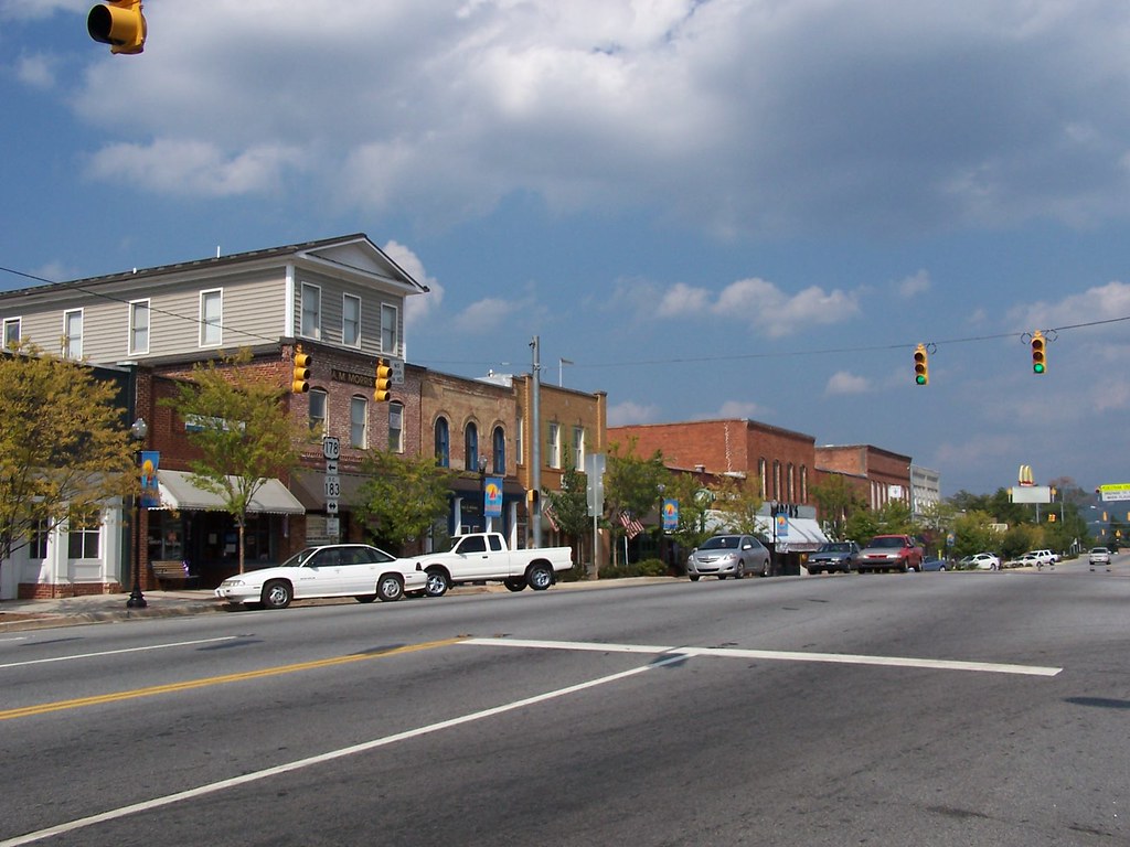 Main Street, Pickens, South Carolina | Pickens, a small town… | Flickr