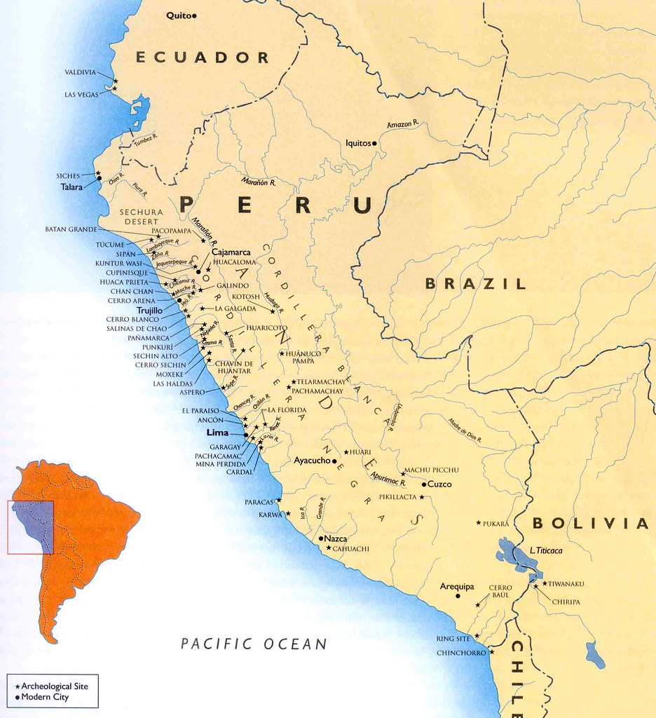 Where Is Peru Located In The World Map - United States Map