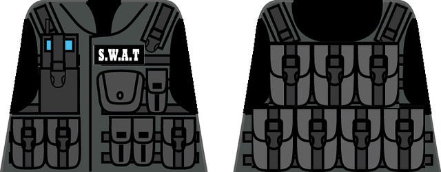 SWAT Commando Armor (Grey and Black) | now in black! | Simon Black | Flickr