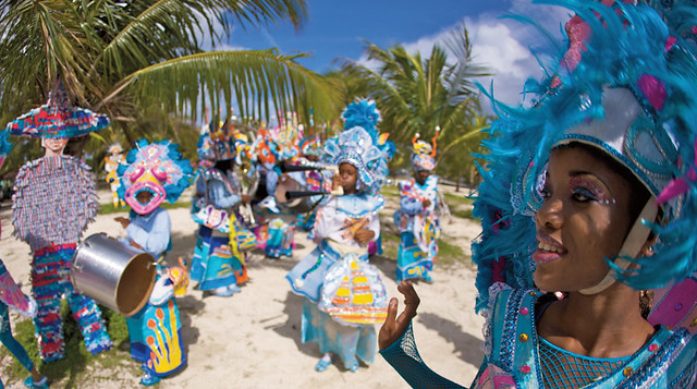 Junkanoo on Bahamas Day at Arawak Cay, Nassau. | 14 Islands Film ...