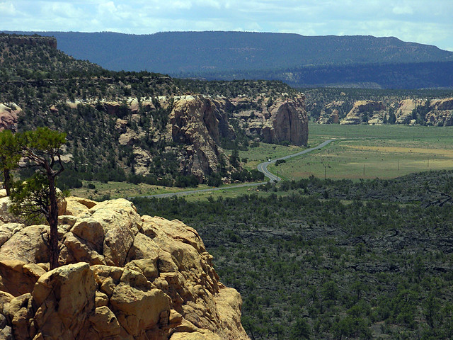Spetacular scenery of El Malpais, New Mexico
