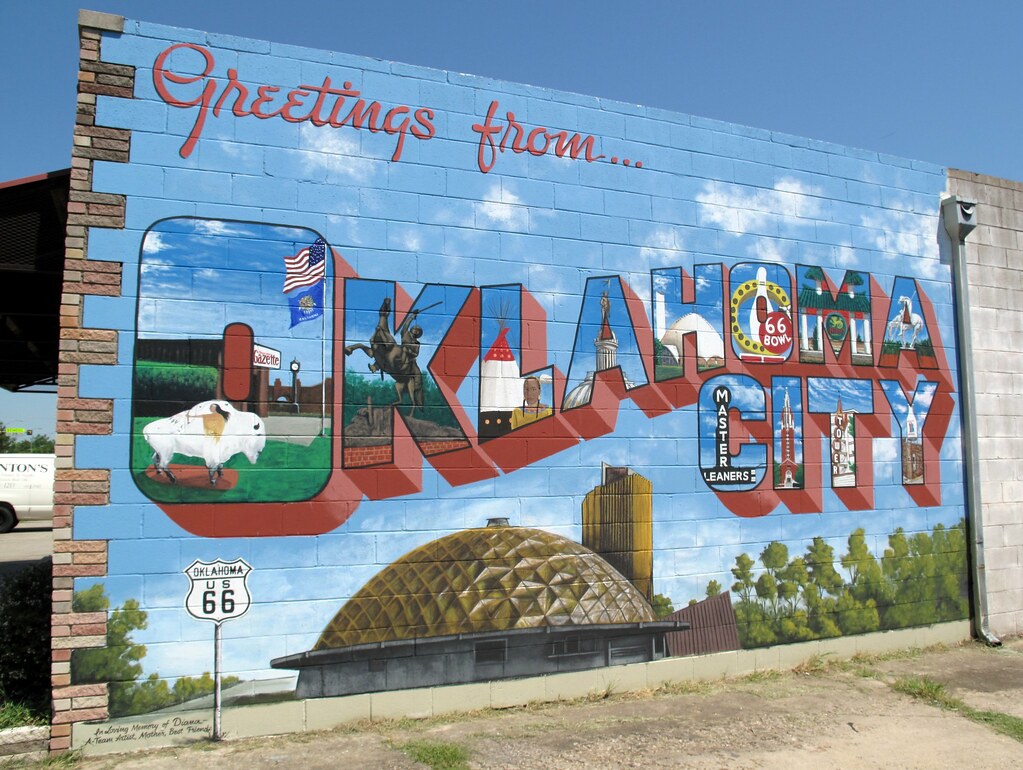 Oklahoma City Postcard perfect Matthew Rutledge Flickr
