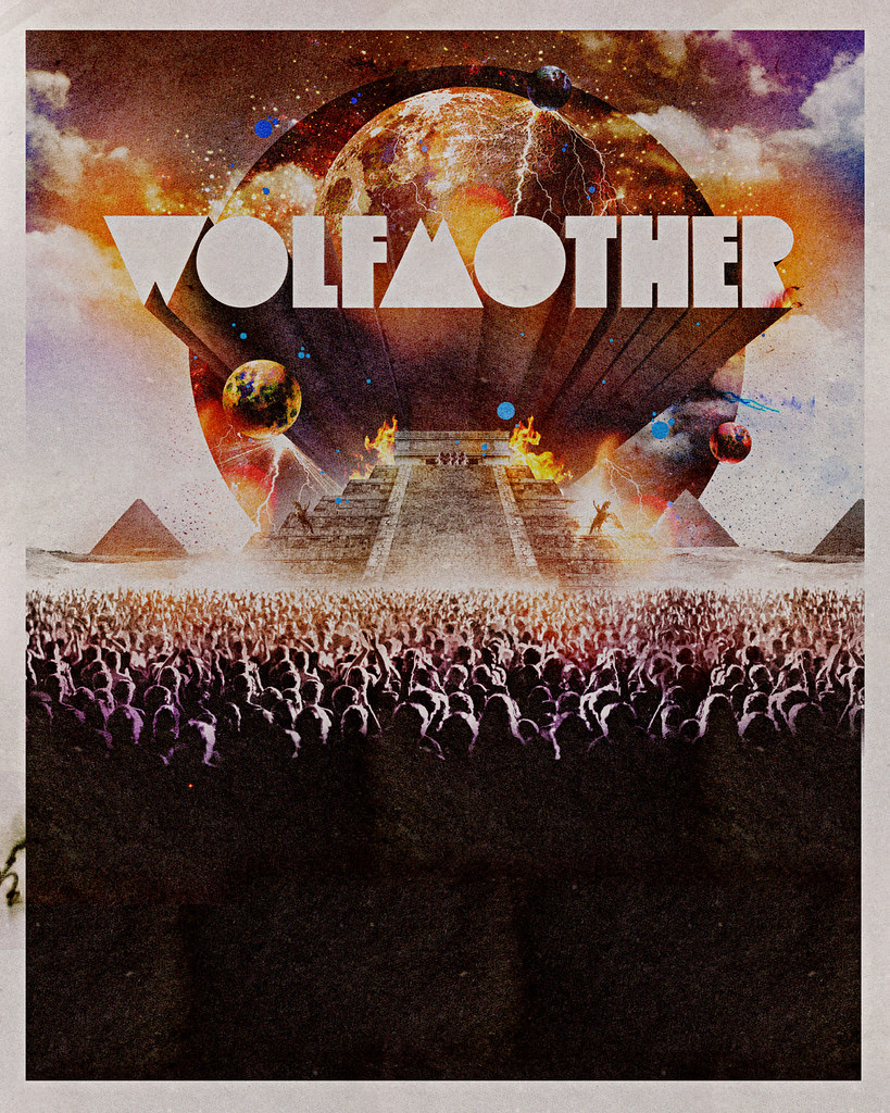 WOLFMOTHER Tour Poster Artwork for WOLFMOTHER wor… Flickr
