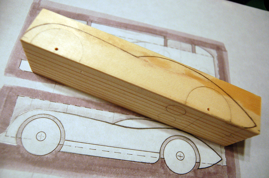 Pine Wood Derby Templates