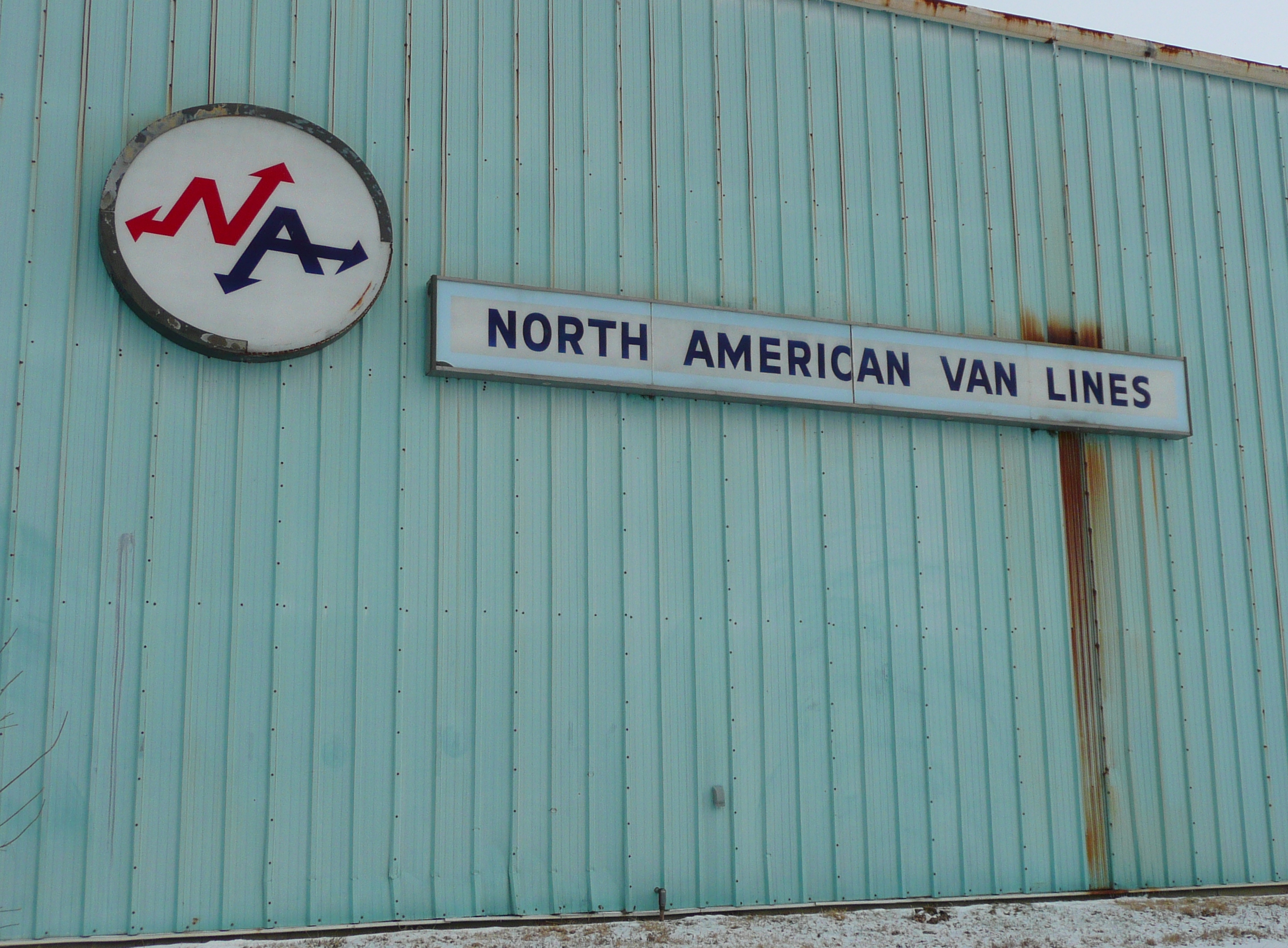 North American Van Lines - Rantoul, Illinois U.S.A. - January 26, 2009