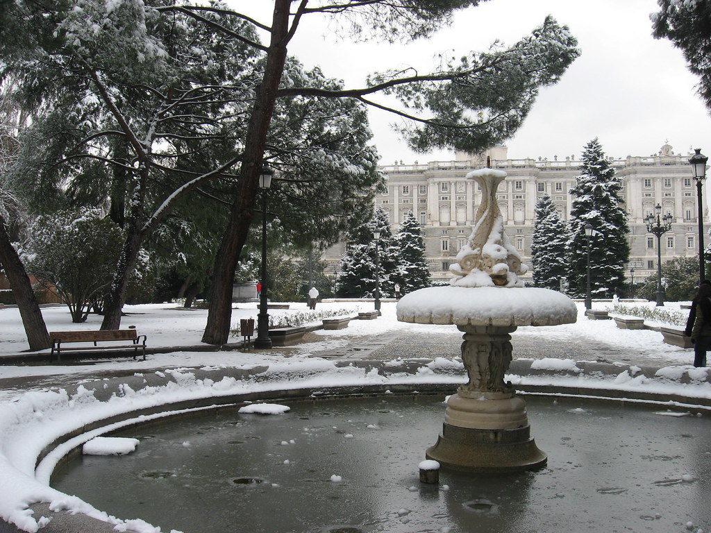 invierno en Madrid