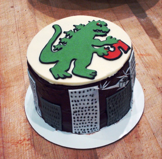 Godzilla Cake Flickr