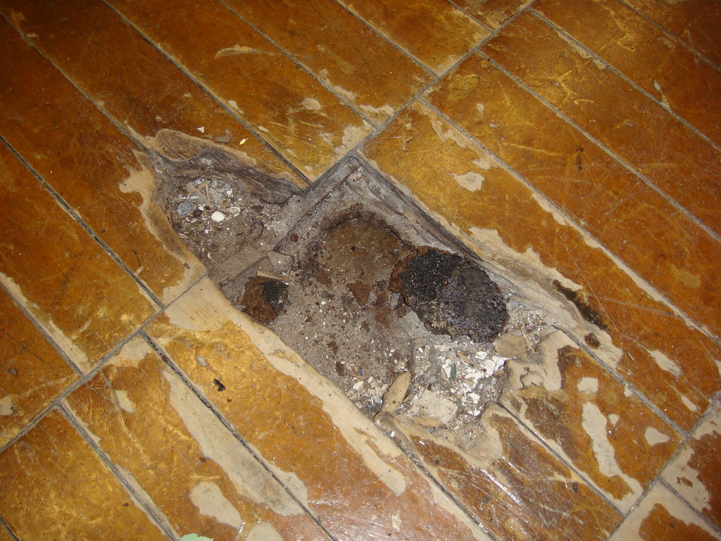 Asbestos Mastic Under Wood Floor A wood floor system with … Flickr