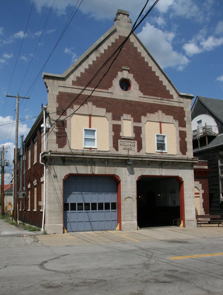 Steubenville Ohio Fire Dept  Classic Fire Station In -6713