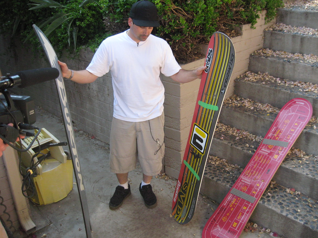 Jeff Brushie and his board collection | Powder & Rails Behin… | Flickr