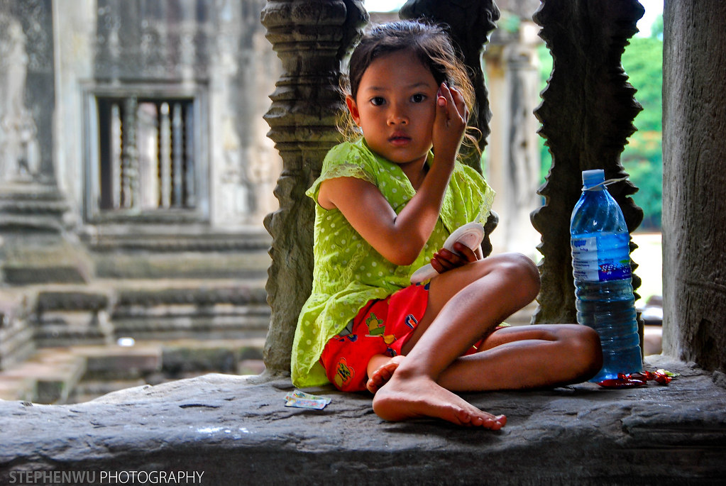 Little girl, Angkor Thom | totalitarism | Flickr