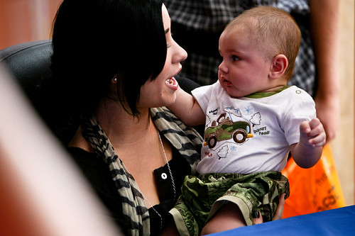 demi lovato and baby | comment :) | DanceFeetDance | Flickr