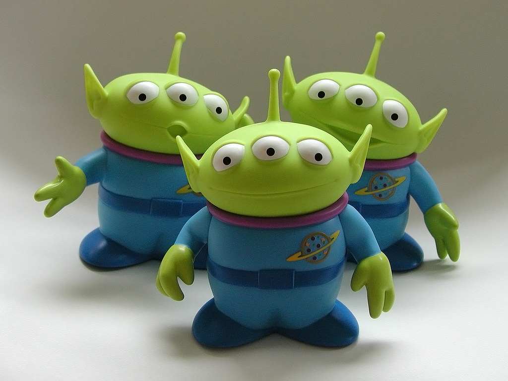 download little aliens from toy story