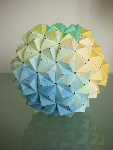 Modularni origami - poliedri Sonobe
