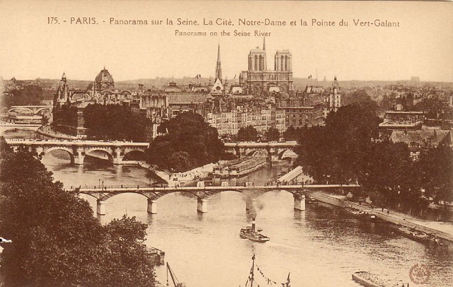PARIS - Panorama sur la Seine, La Cite, Notre-Dame et la P… | Flickr