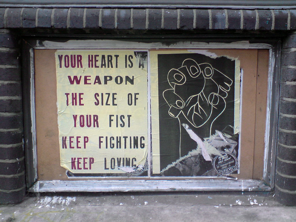 weapon fist size Your your is heart a the of