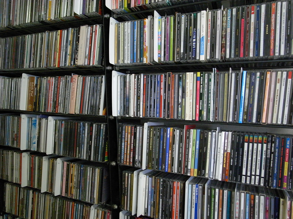 CD Collection | My CD Collections, total about 1,000 discs. | Yutaka Fujiki | Flickr