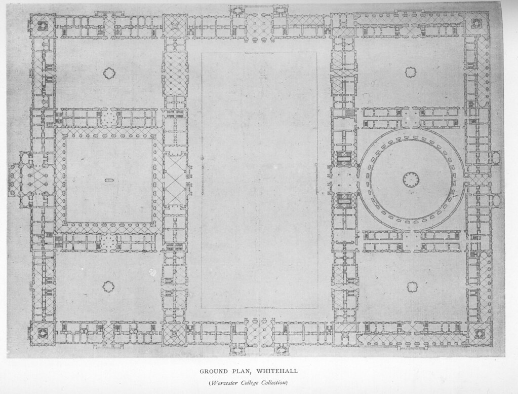 Whitehall Palace Plan of ground floor Other title