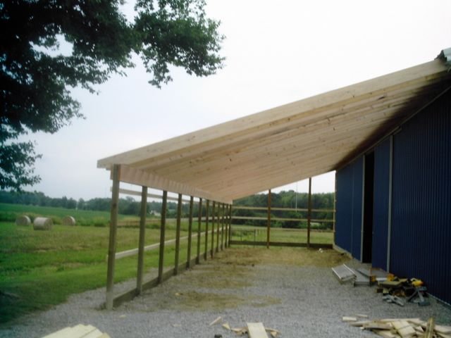 Blog Adding a lean to pole barn 