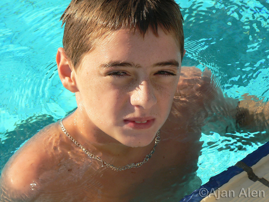 Young Boy In The Pool  Ajan Alen  Flickr-6422