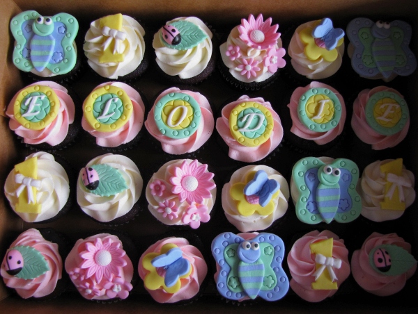 Whimsical Spring Cupcakes