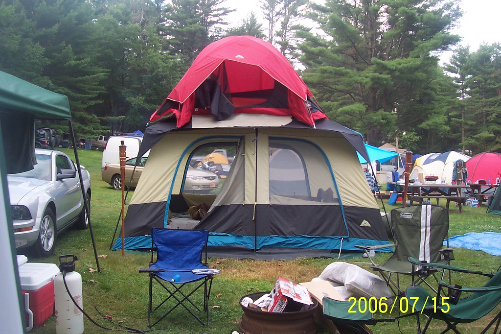 2 Story Tent Loudon 06 | Cascade Campground, Loudon, NH | Flickr