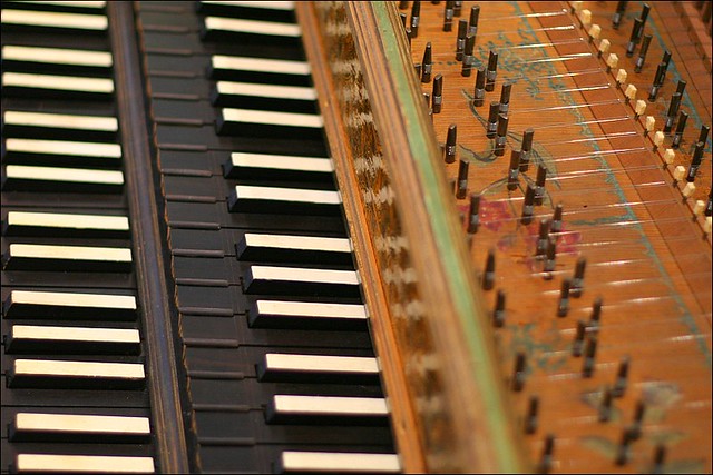 tasten | Harpsichord inside the Museum für Angewandte Kunst … | Flickr