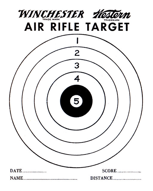 WinchesterWestern Air Rifle Shot Target Greg Flickr