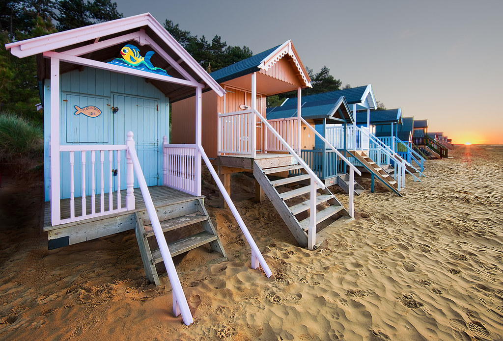 Wells next-the-sea beach huts [Seen in Explore] | Taken with… | Flickr