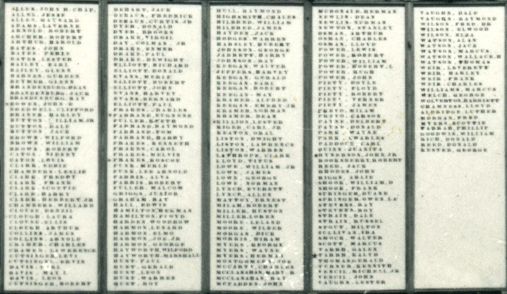soldiers names