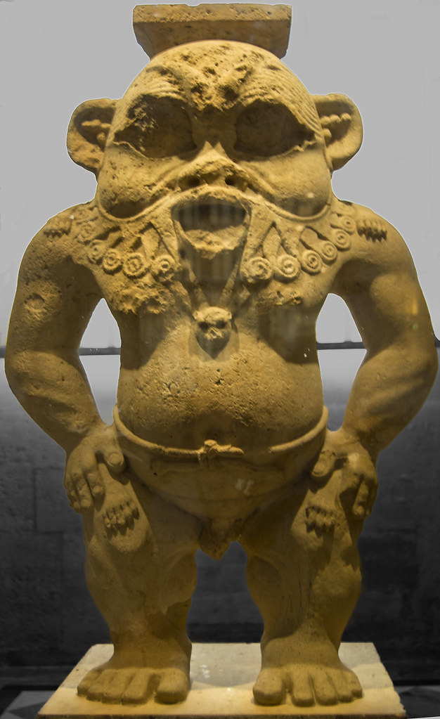 Estatua del dios Bes ( Museo del Louvre,Paris) | Bes es un g… | Flickr